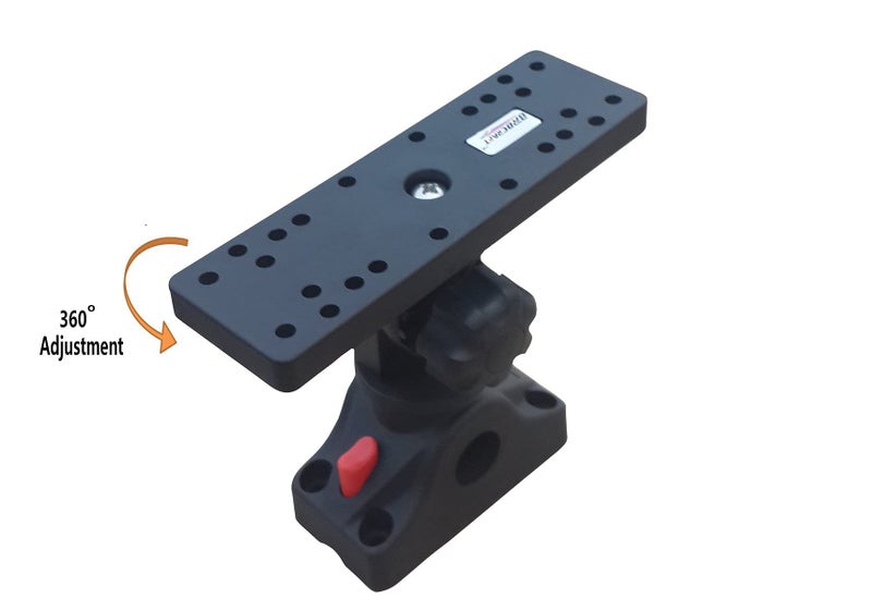 Brocraft Marine Universal Electronic Mount/Boat Fish Finder Mount/Electronics Mount - Image 2